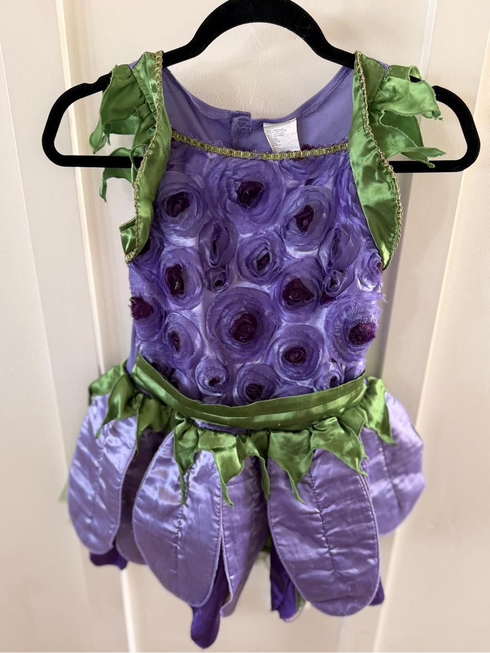 🧚 Teetot & Co. Purple Flower Blossom Fairy Costume Dress.